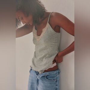 ✨ 4 for $50 ✨ FREE PEOPLE 🩶 OH MY DARLING TANK